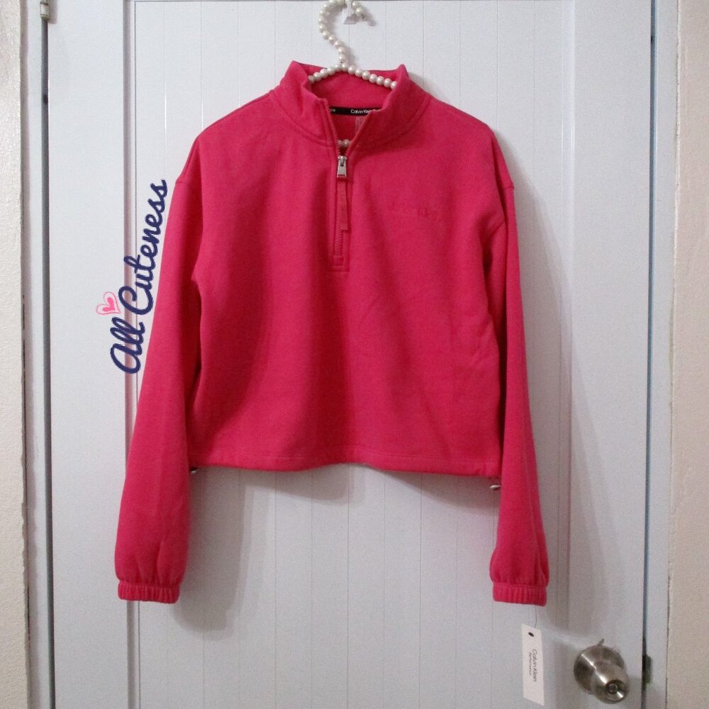 Calvin Klein Performance Pink Pullover Top Size S